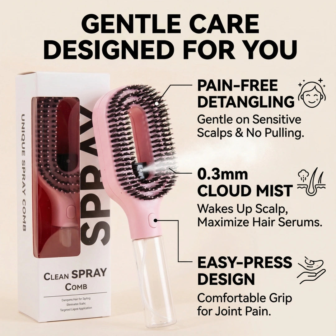 🚨70% OFF Last Day🔥 zuvanta GentleMist Volumizing Brush