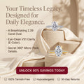 The Riviera Oval™ | 2.39ct Flawless Travel Ring | 90% OFF VIP Sale Only Today